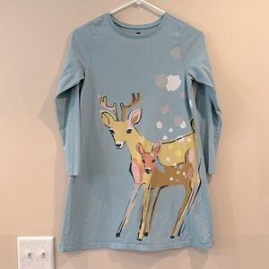🔥Tea Kids Blue Deer Print Pijama🔥